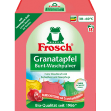 Фрош — порошок для стирки цветного белья с экстрактом Граната Frosch Granatapfel
